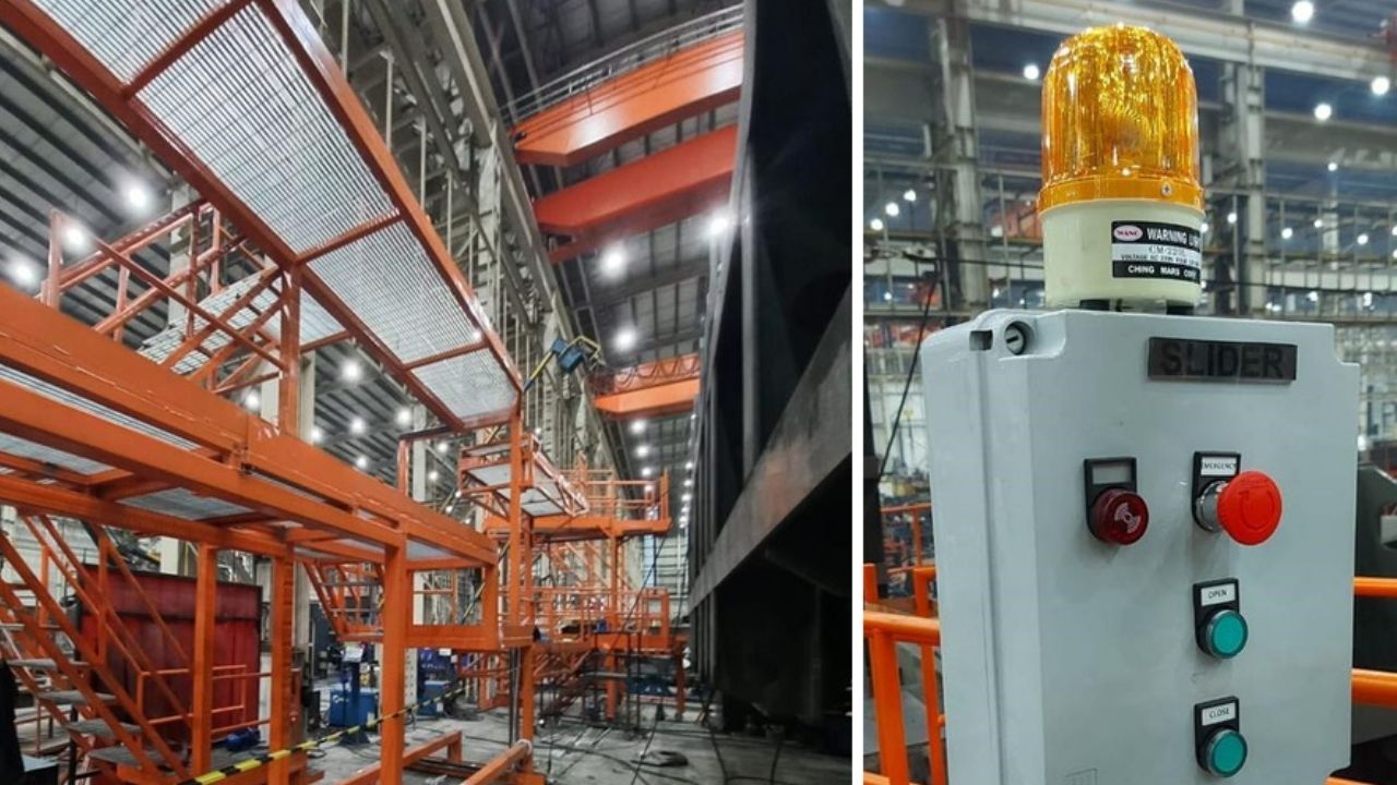 Platform for Welder (Electrical)