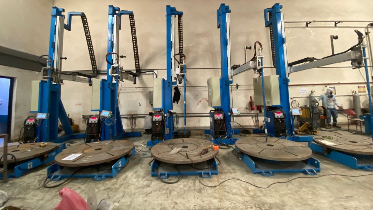 TIG Welding Auto Single Head Vertical